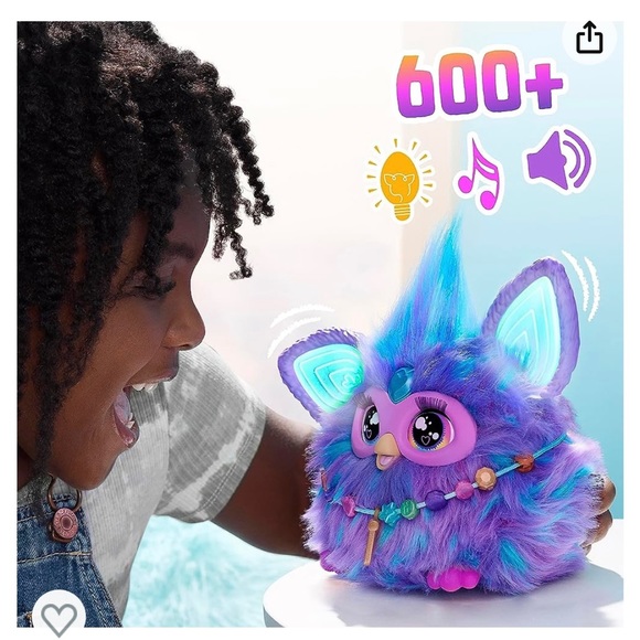 Furby Purple - NIB Interactive Plush Toy - HOT TOY - Picture 4 of 6